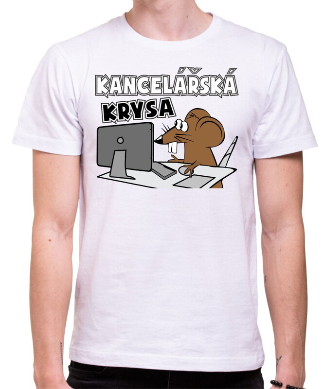 Tričko - Kancelářská krysa