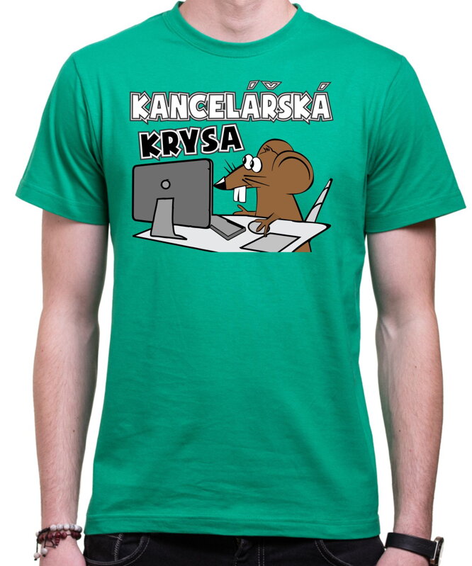 Tričko - Kancelářská krysa