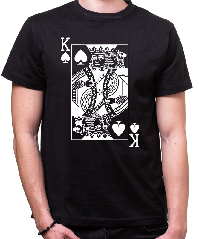 Tričko - King - Královská karta