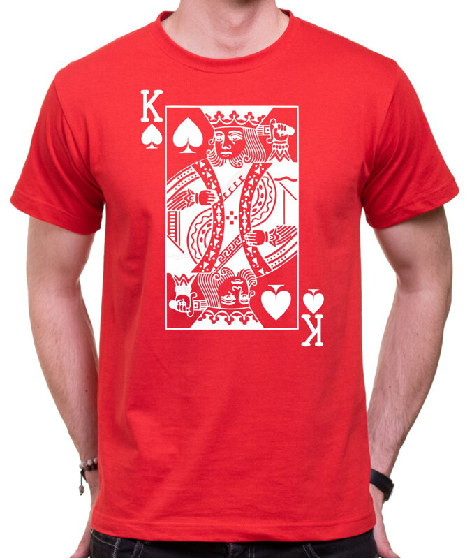 Tričko - King - Královská karta