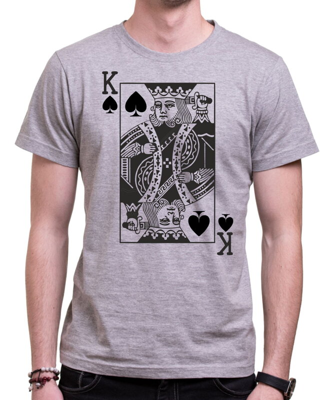 Tričko - King - Královská karta