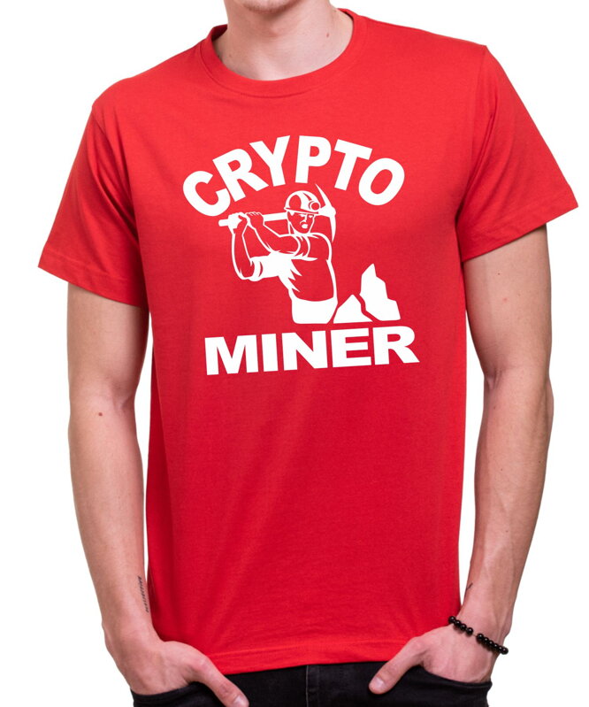 Krypto tričko - Crypto miner