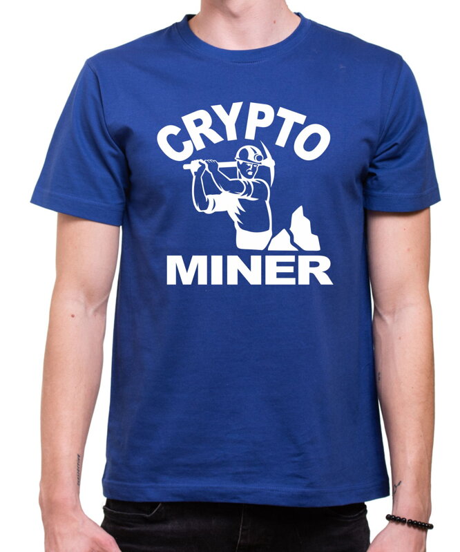 Krypto tričko - Crypto miner