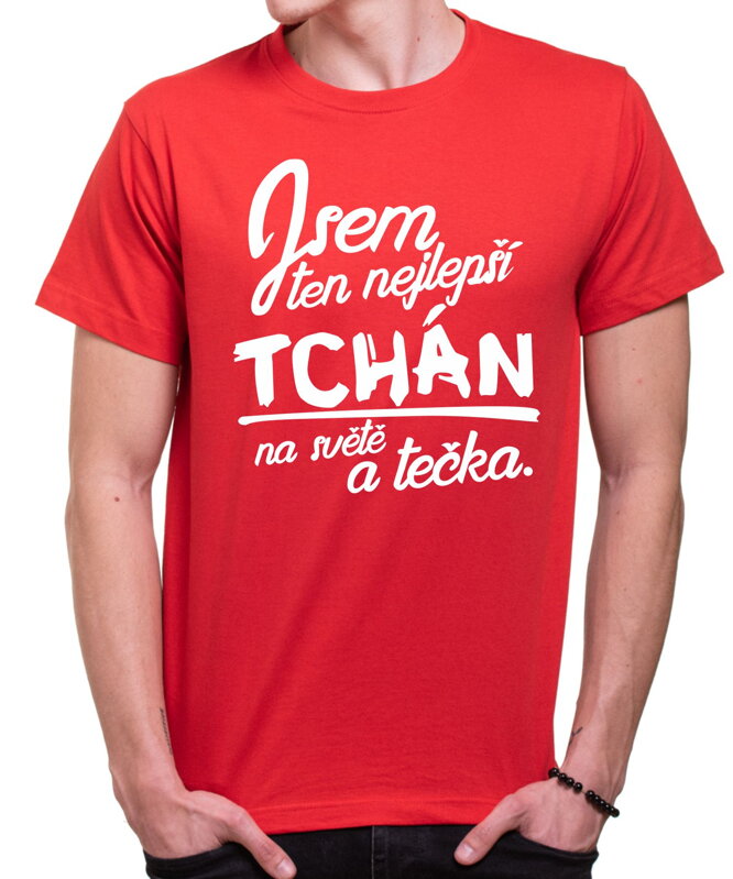Tričko - Nejlepší tchán a tečka