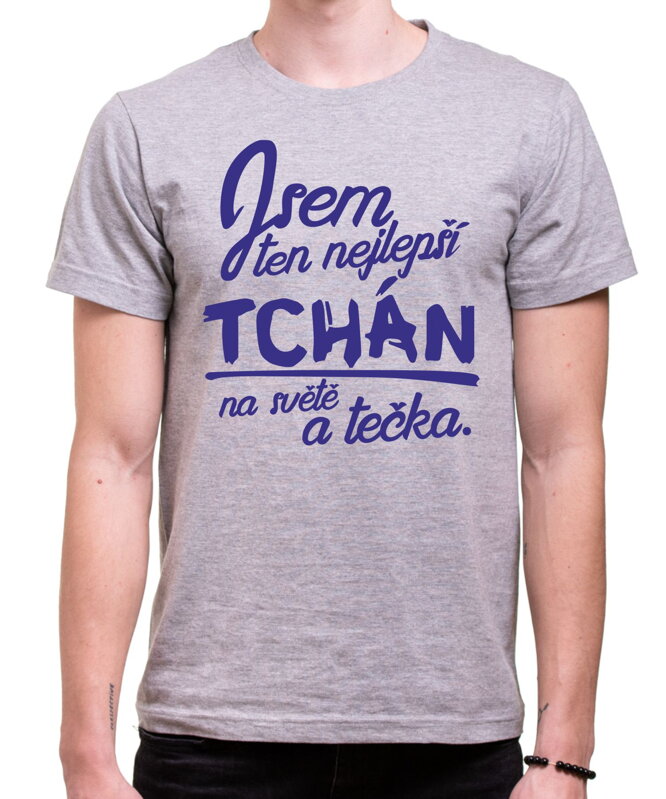 Tričko - Nejlepší tchán a tečka