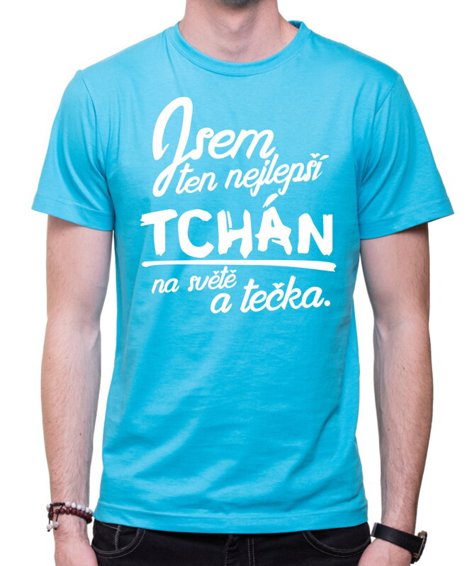 Tričko - Nejlepší tchán a tečka