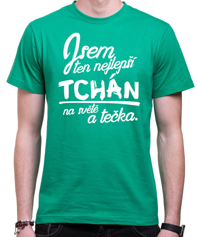 Tričko - Nejlepší tchán a tečka