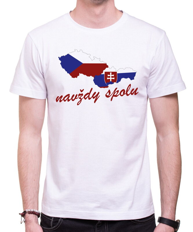 Tričko - Navždy spolu Československo Tričko - Navždy spolu Československo