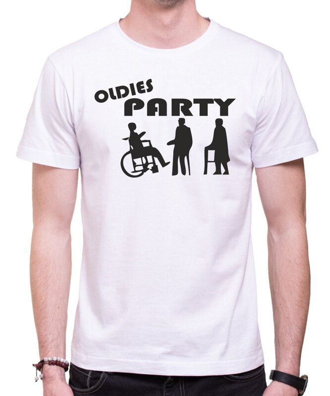 Tričko Oldies party