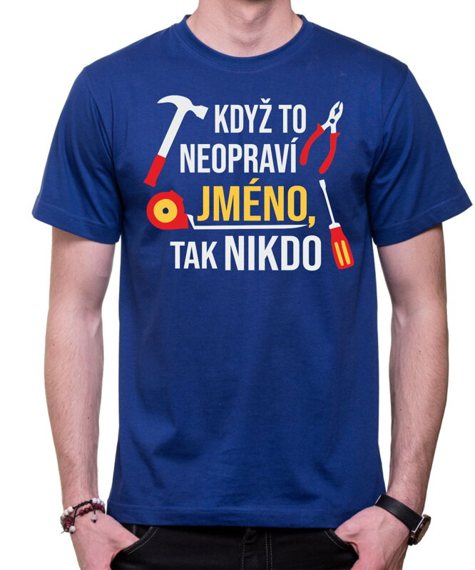 Tričko - Opravář (vlastní text/jméno)