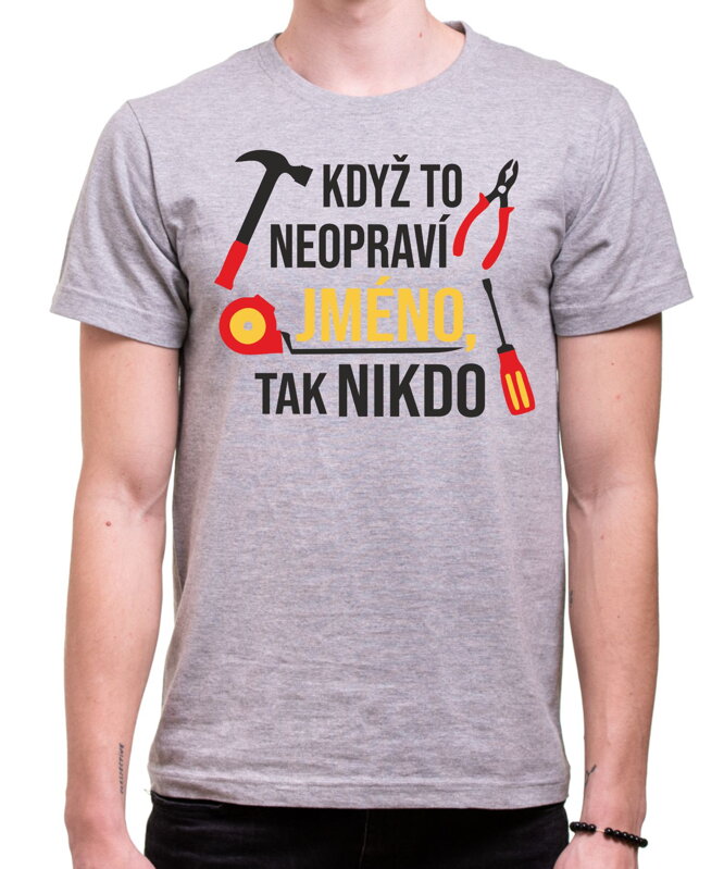 Tričko - Opravář (vlastní text/jméno)