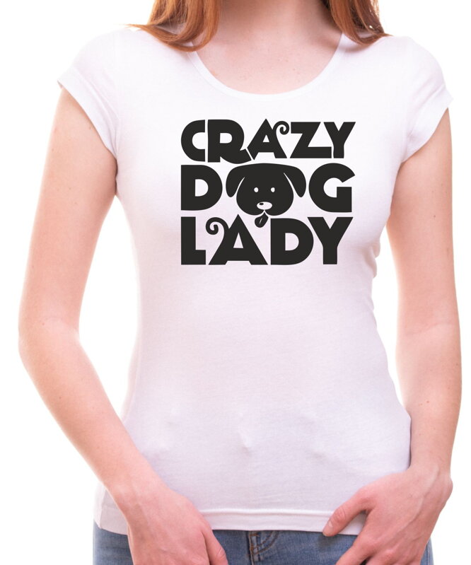 Tričko - Crazy dog lady Tričko - Crazy dog lady