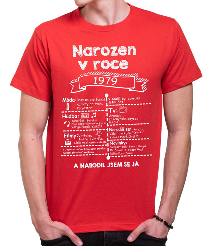 Retro tričko - Skvělý ročník 1979 Retro tričko - Skvělý ročník 1979