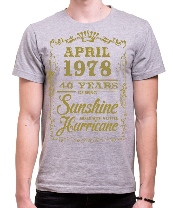 Narozeninové tričko - XX years of beeing Sunshine Narozeninové tričko - XX years of beeing Sunshine