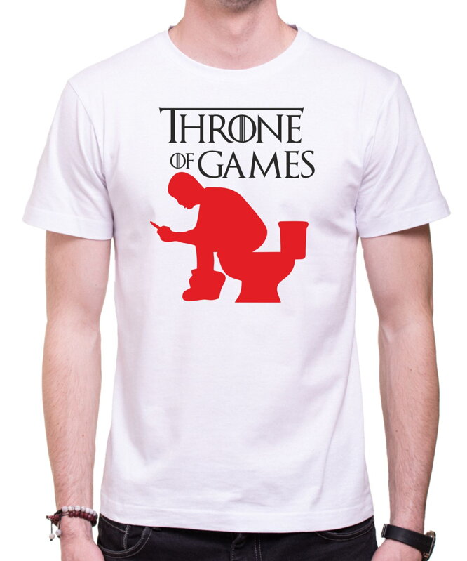 Tričko - Throne of games Tričko - Throne of games