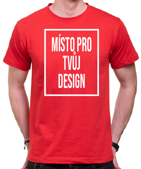 Pánské tričko s vlastním potiskem