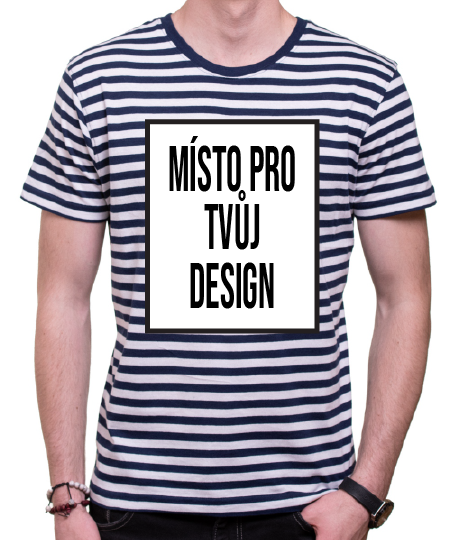 Pánské tričko s vlastním potiskem
