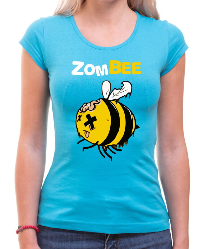 Dámske tričko - Zombee (zombie včela) Dámske tričko - Zombee (zombie včela)