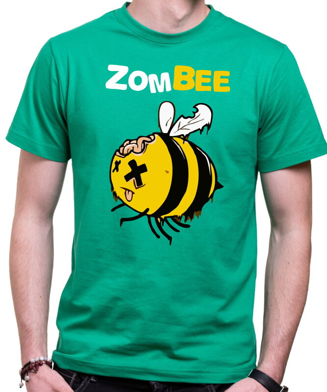 Tričko - Zombee (zombie včela)