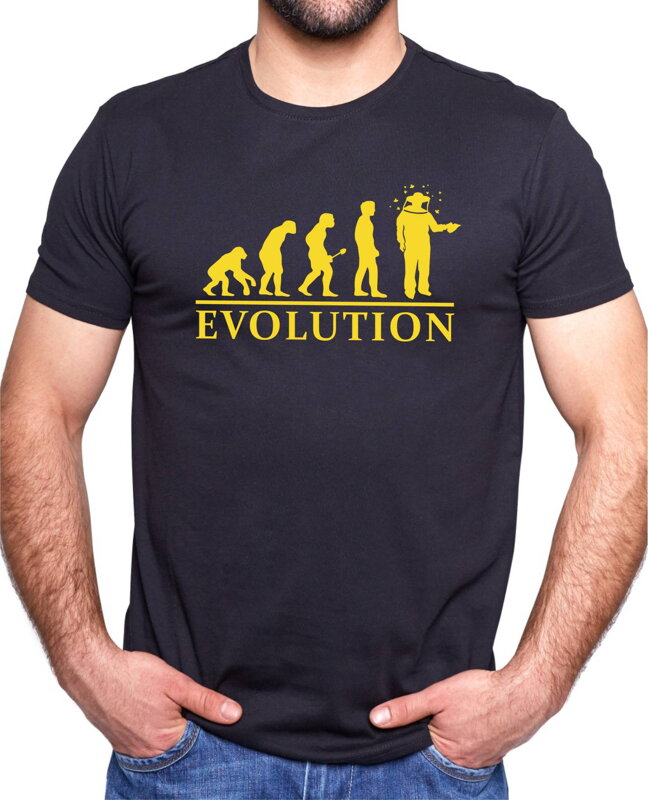 Včelářské tričko - Evoluce