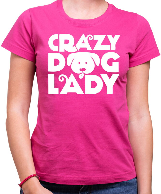Tričko - Crazy dog lady Tričko - Crazy dog lady