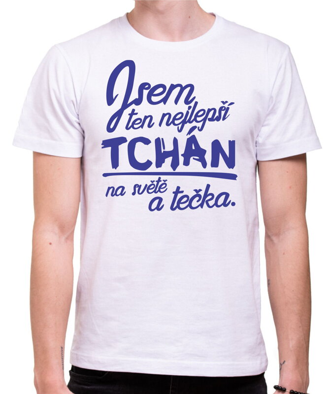 Tričko - Nejlepší tchán a tečka