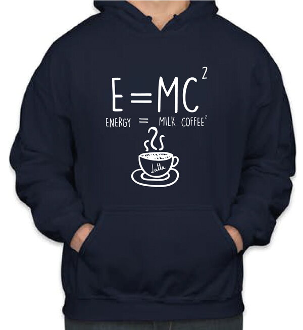 Mikina- Coffee - E=mc² Mikina- Coffee - E=mc²