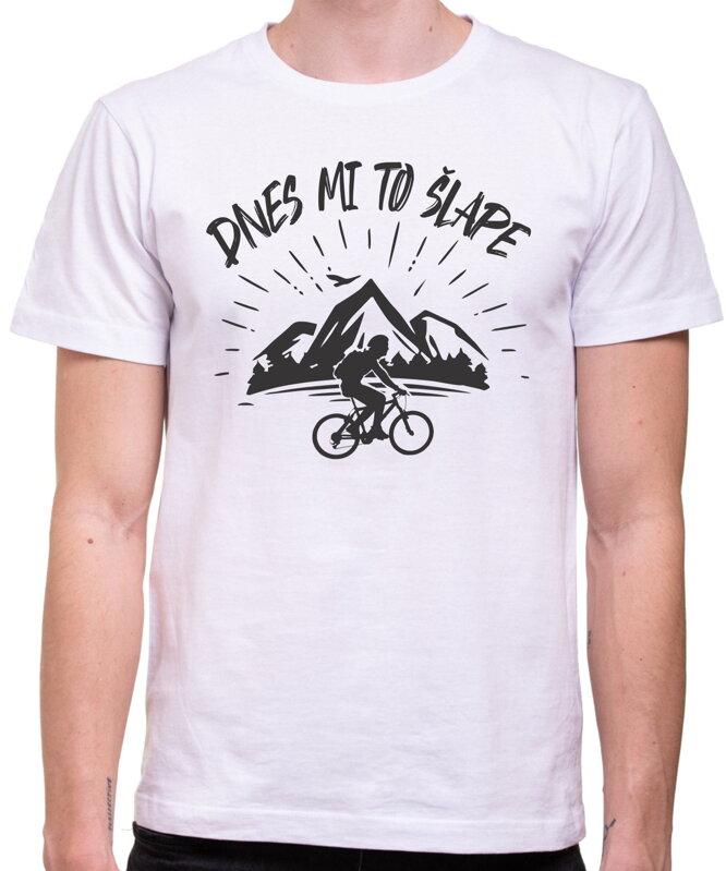 Cyklo tričko - Dnes mi to šlape Cyklo tričko - Dnes mi to šlape