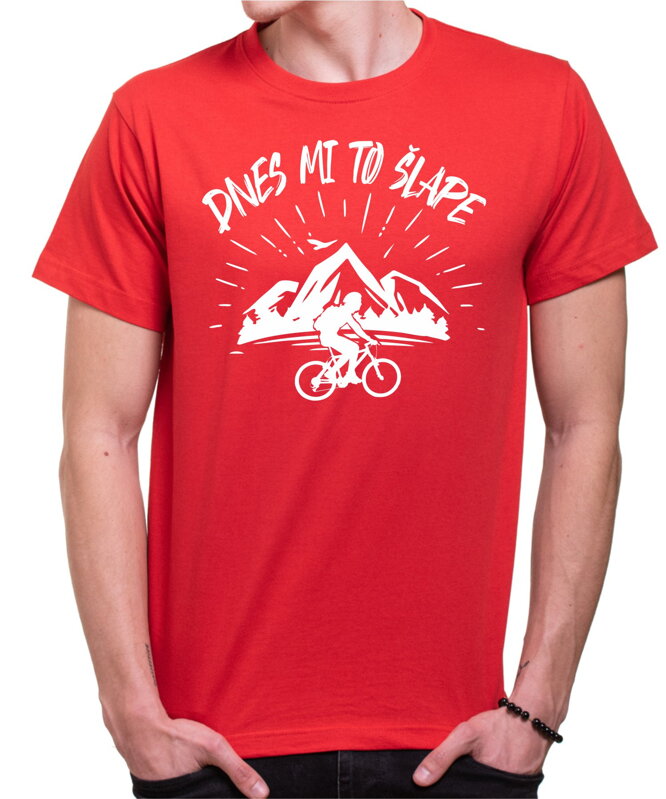 Cyklo tričko - Dnes mi to šlape Cyklo tričko - Dnes mi to šlape
