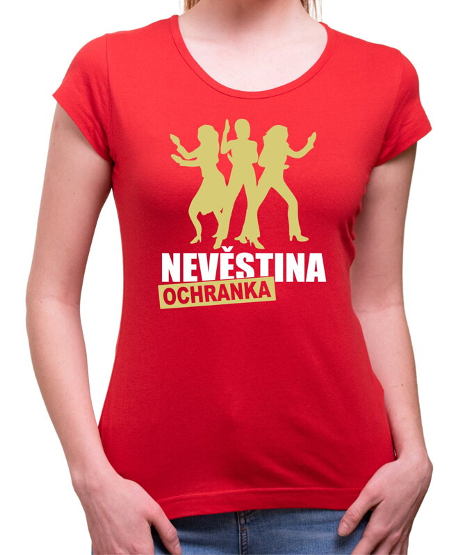 Dámské tričko - Nevěstina Ochranka - Gold Dámské tričko - Nevěstina Ochranka - Gold