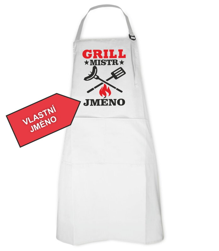 Zástera - Grillmistr (vlastní jméno) Zástera - Grillmistr (vlastní jméno)