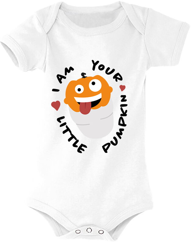 Dětské body helloweenské - I am your little pumpkin Dětské body helloweenské - I am your little pumpkin