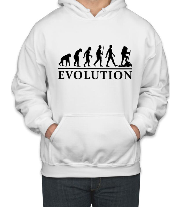 Turistická mikina - Evoluce Turista Turistická mikina - Evoluce Turista