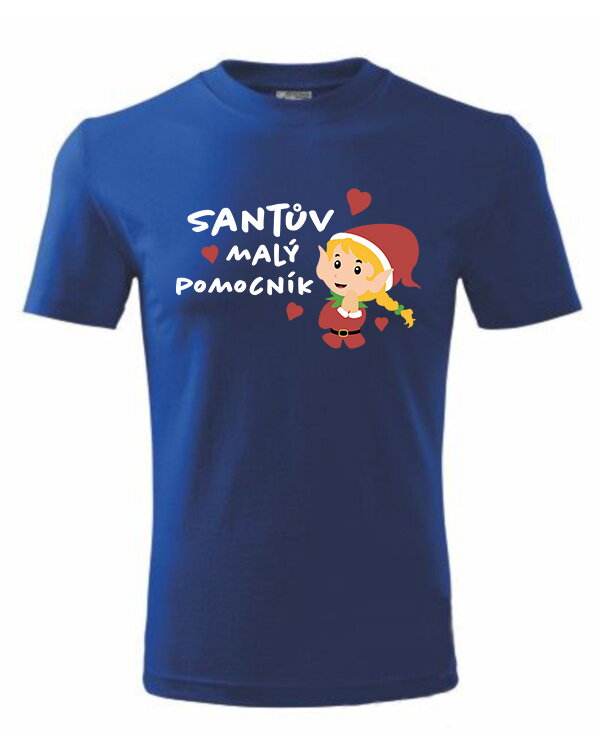 Tričko - Santův malý pomocník