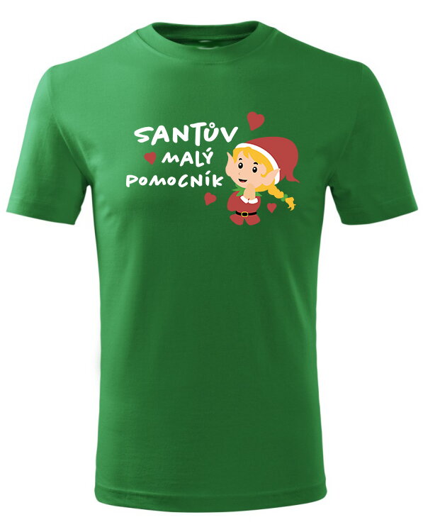 Tričko - Santův malý pomocník