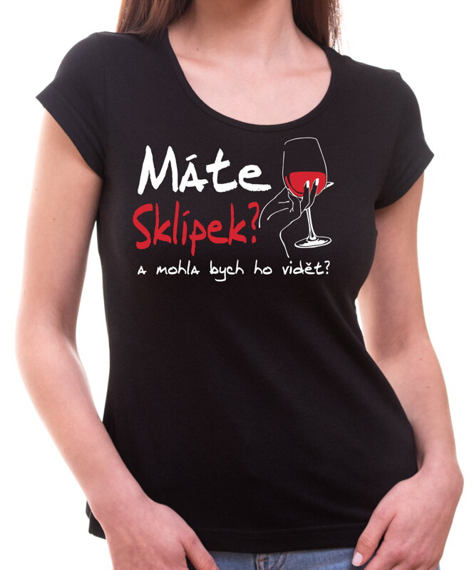 Vinařské tričko - Máte Sklípek?