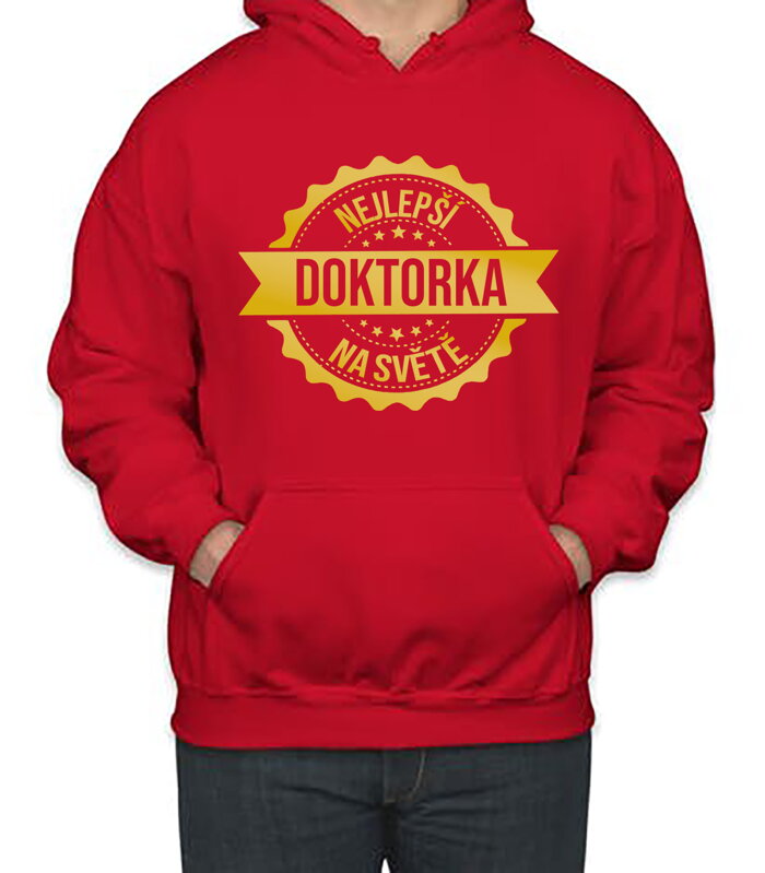Mikina - Nejlepší doktorka na světě Mikina - Nejlepší doktorka na světě
