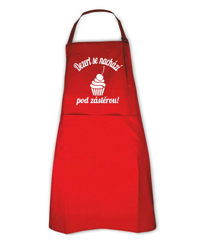 Zástěra - Dezert se nachází pod zástěrou Zástěra - Dezert se nachází pod zástěrou