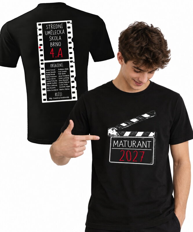 Maturitní tričko - MOVIE