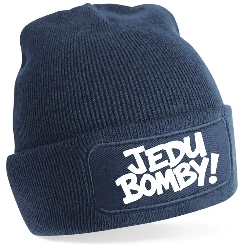 Čepice s potiskem - Jedu Bomby