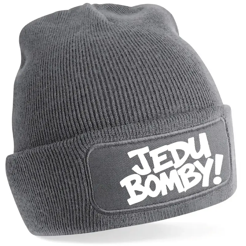 Čepice s potiskem - Jedu Bomby