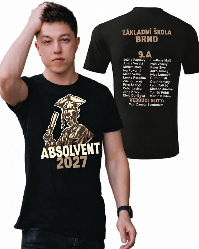 Absolventské triko - ABSOLVENT - SWAG
