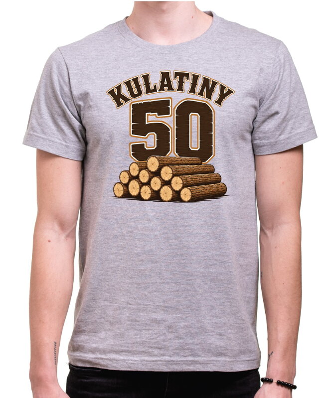 Narozeninové tričko ke kulatinám – 50ka KULATINY