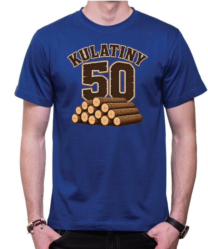 Narozeninové tričko ke kulatinám – 50ka KULATINY