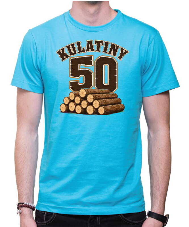 Narozeninové tričko ke kulatinám – 50ka KULATINY