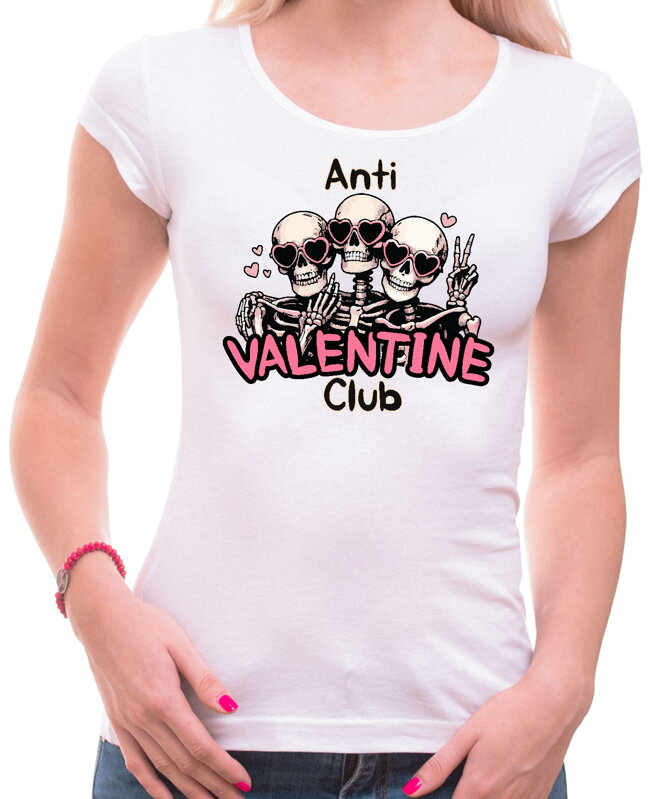 Tričko - Anti VALENTINE Club Tričko - Anti VALENTINE Club