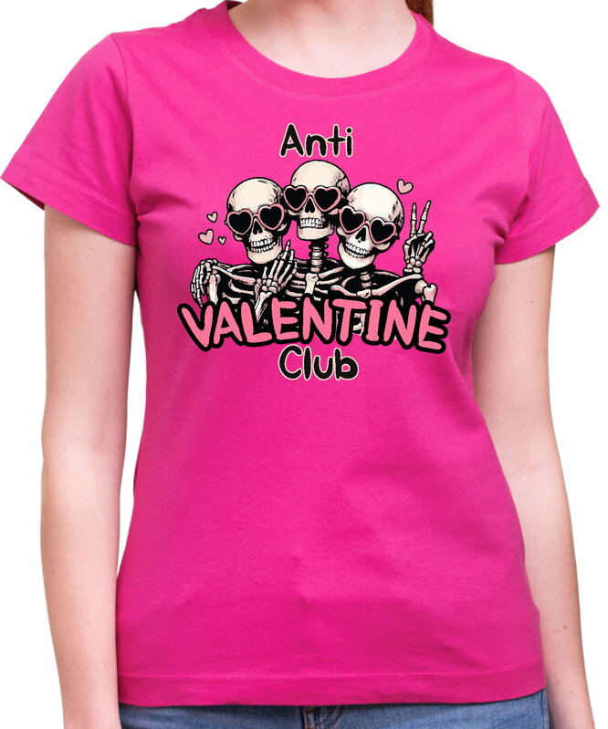 Tričko - Anti VALENTINE Club Tričko - Anti VALENTINE Club