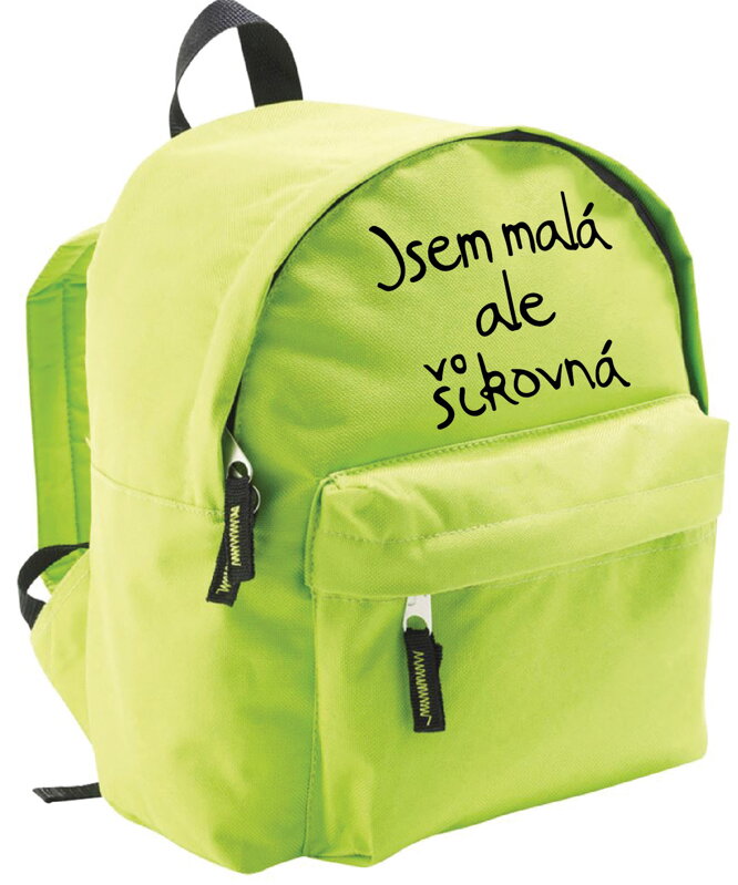 Dětský batoh - Jsem malá, ale šikovná Dětský batoh - Jsem malá, ale šikovná