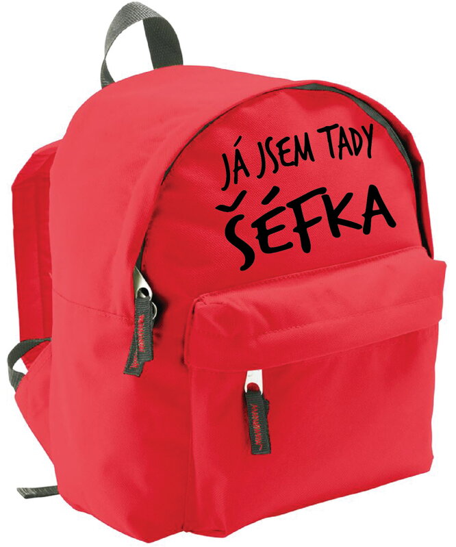 Dětský batoh - Já jsem taky šéfka Dětský batoh - Já jsem taky šéfka