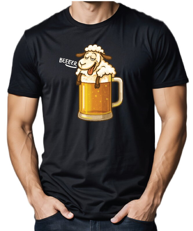 Tričko - BEEEER ovečka Tričko - BEEEER ovečka